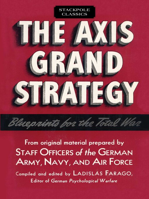 Title details for Axis Grand Strategy by Ladislas Farago - Available